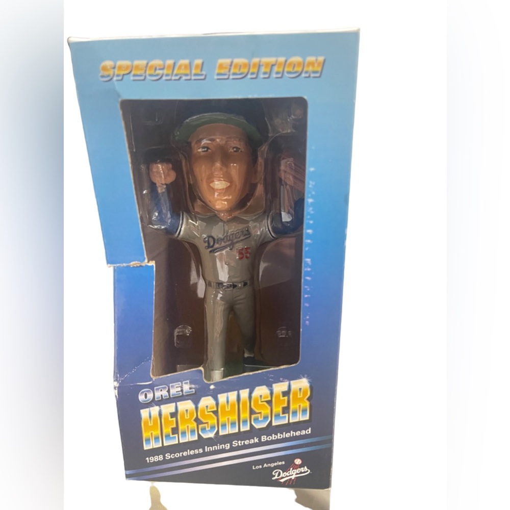 Special Edition Orel Hershiser Bobblehead LA DODGERS